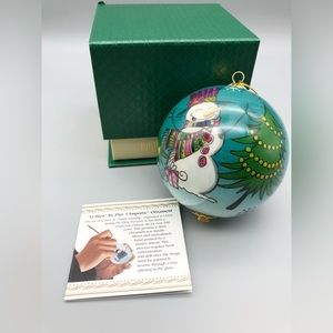 SOLD Pier 1 | Li Bien Snowman Ornament